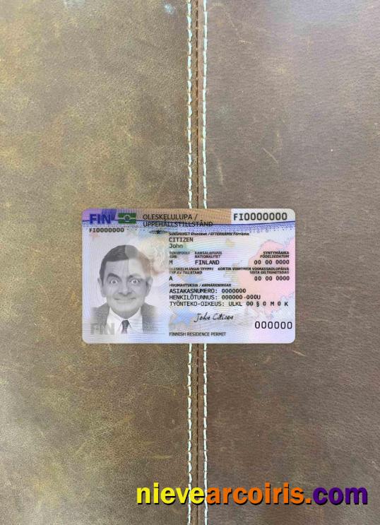 Finland residence permit version 2 photolook